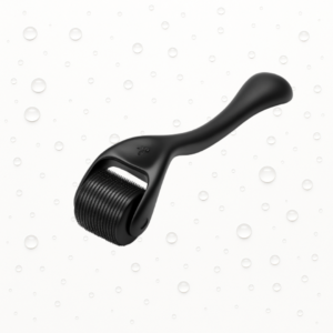 Matný Čierny Derma Roller 540 Titánové Ihly 0,25/0,5/1mm