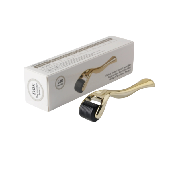 Zlatý Derma Roller 540 Titánové Ihly 0,2/0,25/0,3/0,5/0,75/1/1,5/2/2,5/3mm - Image 3