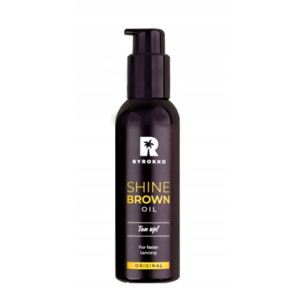 BYROKKO Shine Brown Oil – Opaľovací olej a urýchľovač opálenia 150 ml