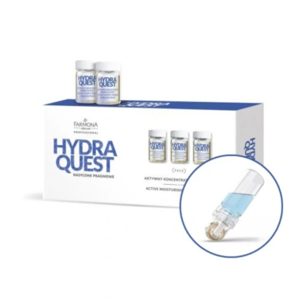 Farmona HYDRA QUEST 5x5ml Ampulky+ Hydra Roller - Image 2