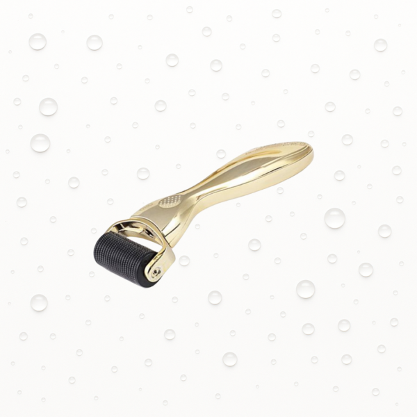 Zlatý Derma Roller 1200 Titánové Ihly 05/1/1,5/2/2,5/3 mm