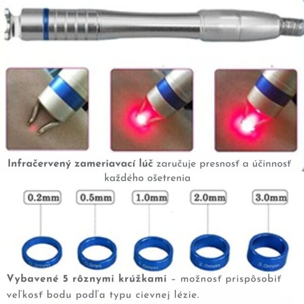 Hemolight Pro Diódový Laser s Optickým Vláknom 980 nm Odstraňovanie Metličkových Žiliek - Image 3