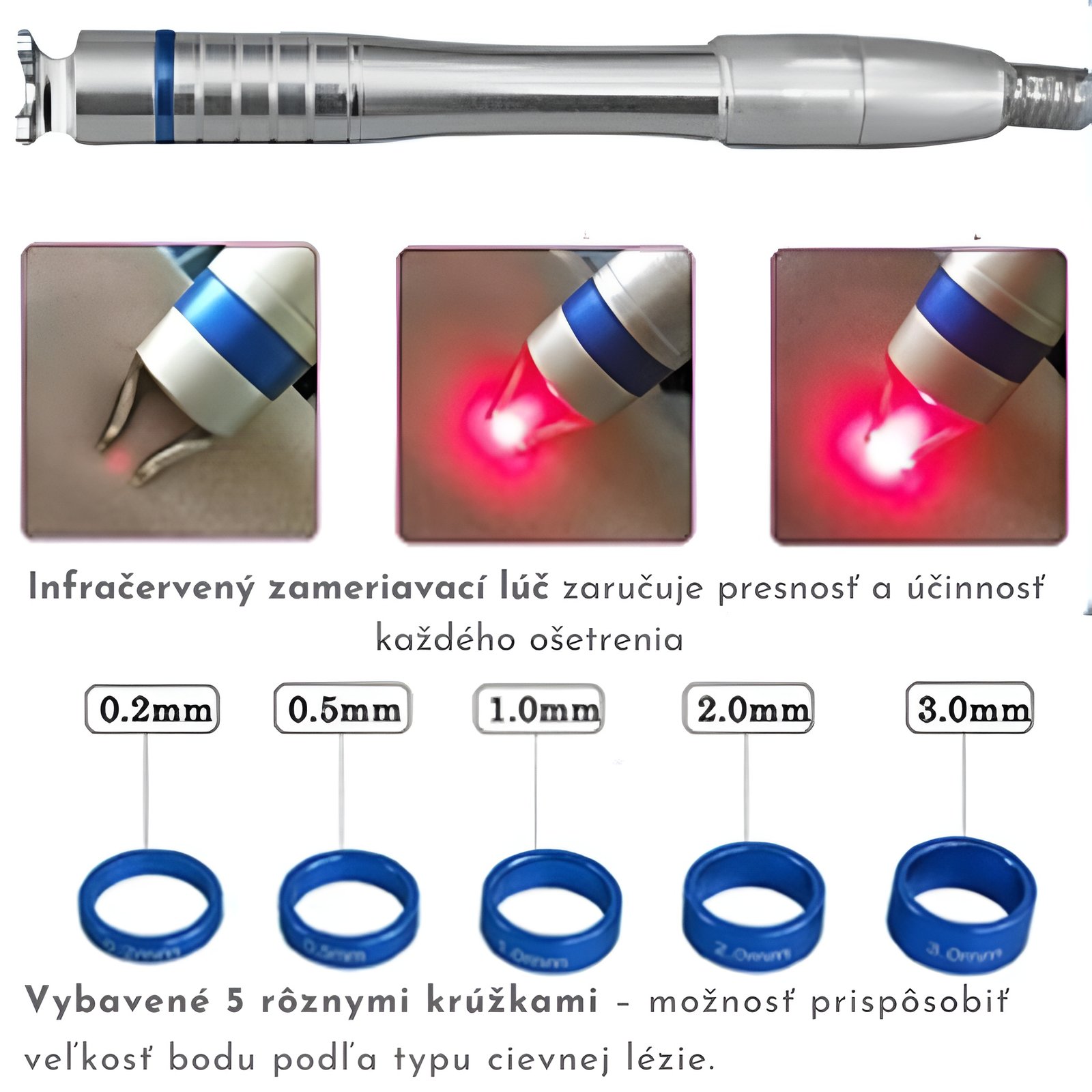 Hemolight Pro Diódový Laser s Optickým Vláknom 980 nm Odstraňovanie Metličkových Žiliek - Image 4