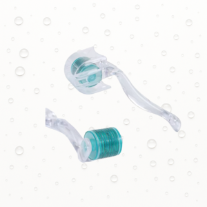 Zelený Derma Roller 540 Titánové Ihly 0,5/1mm