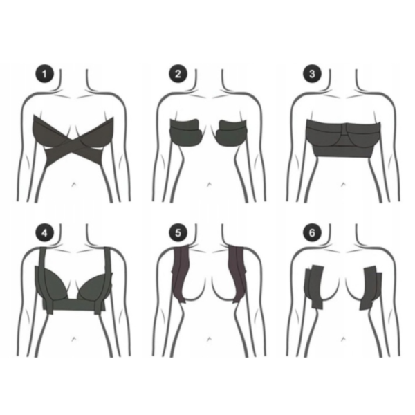 BOOB TAPE Liftingová Páska na Prsia PUSH-UP + 4 Nálepky na Bradavky - Image 3