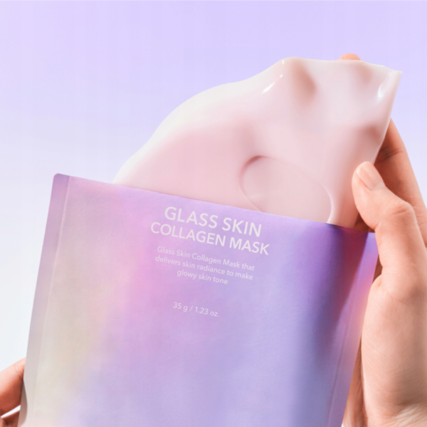 Cell Fusion Vyhladzujúca Kolagénová Maska s Efektom GLASS SKIN 35g - Image 2