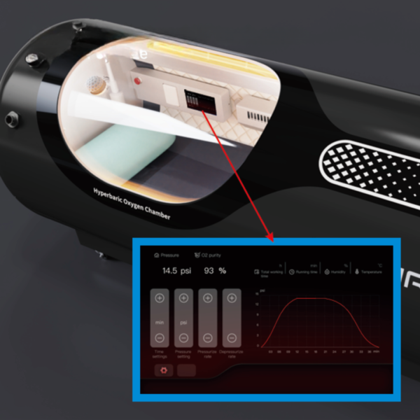 OxyAir Soft PRO - Hyperbarická Komora s Kyslíkovou Terapiou - Image 6