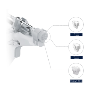 Cartridge pre Derma Injektor 3 - Štvorcový 5-ihlový, Štvorcový 9-ihlový, Okrúhly 9-ihlový