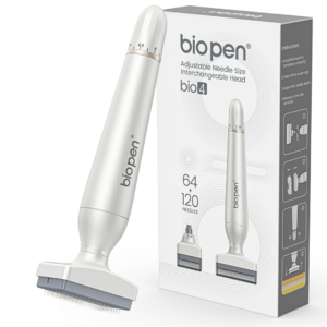 Nastaviteľná Derma Pečiatka s Dvomi Nástavcami 120 + 64 ihiel