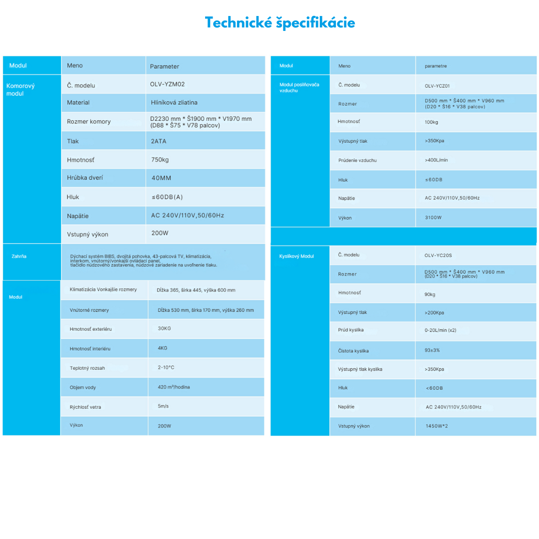 Oxy Air Soft Double Sit - Dvojmiestna Hyperbarická Komora na Sedenie - Image 9