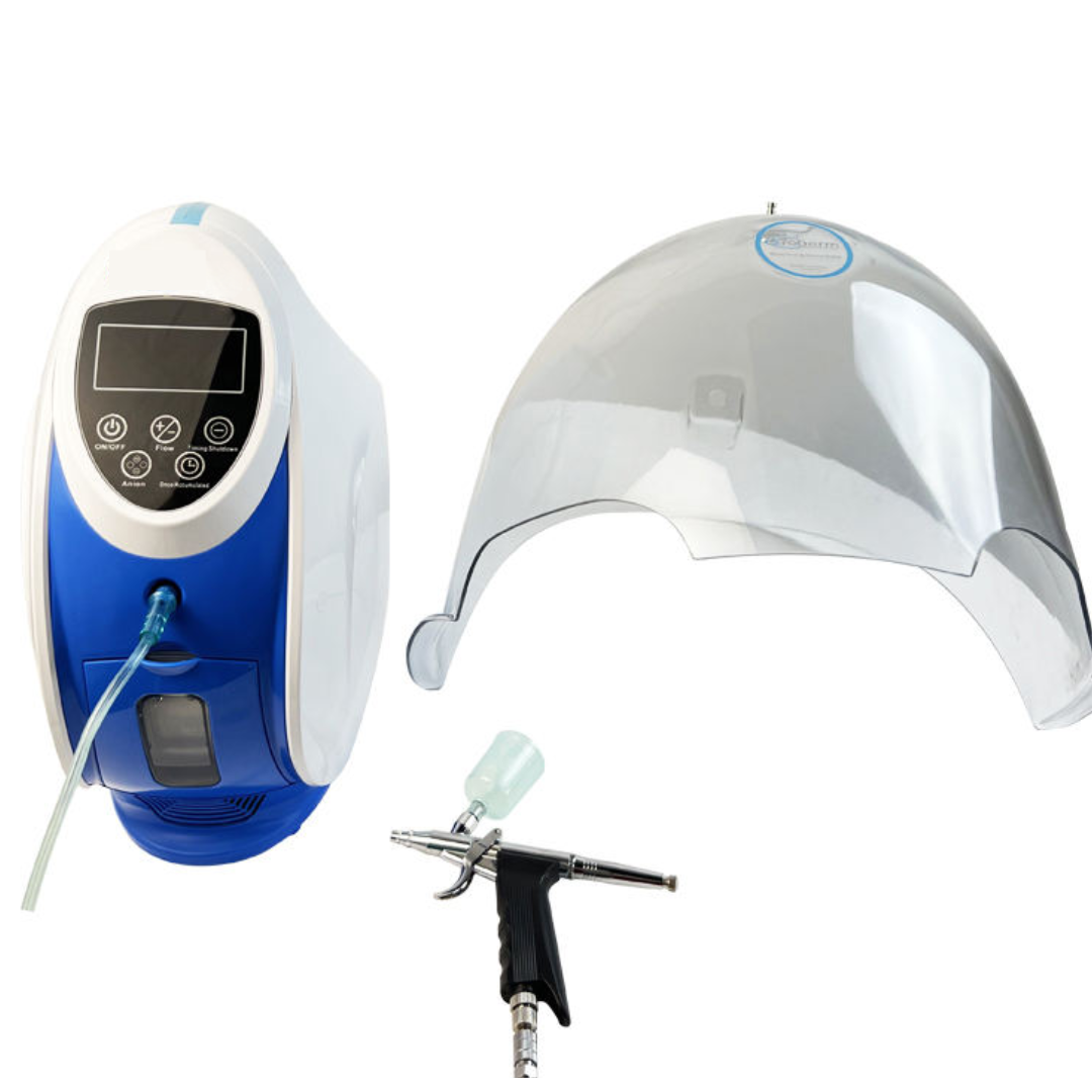 PureOxy - Vysokokyslíkový prístroj a LED Svetelná Terapia so 7 Farbami - Image 3